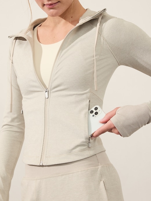 Image number 1 showing, Softluxe Crop Hoodie