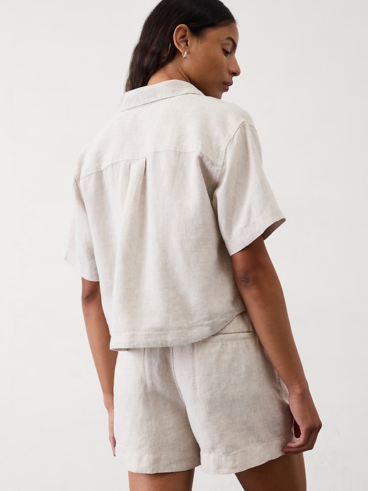 Image number 2 showing, Retreat Linen Short Sleeve Shirt