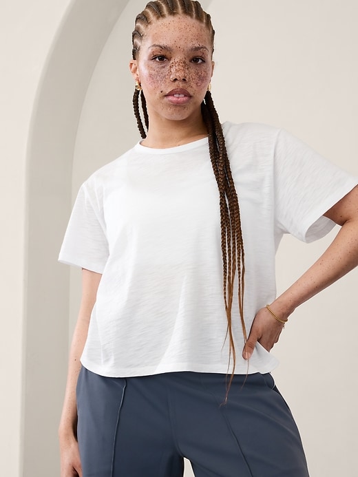 Image number 1 showing, Essential Slub Tee