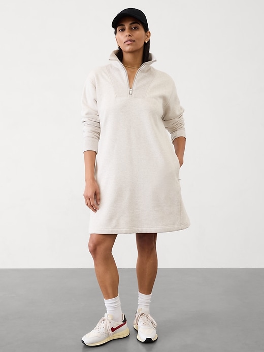 Image number 1 showing, Cozy Karma 1/2 Zip Dress