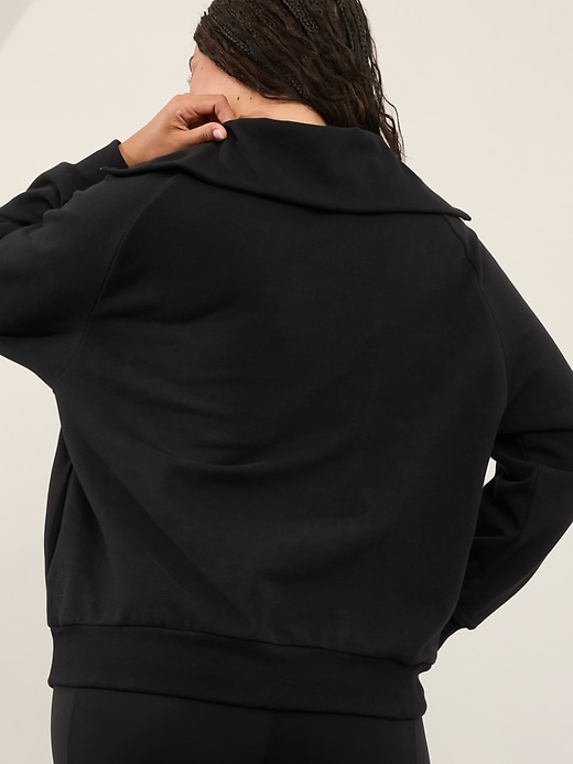 Image number 8 showing, Easy Fleece 1/4 Zip Sweatshirt