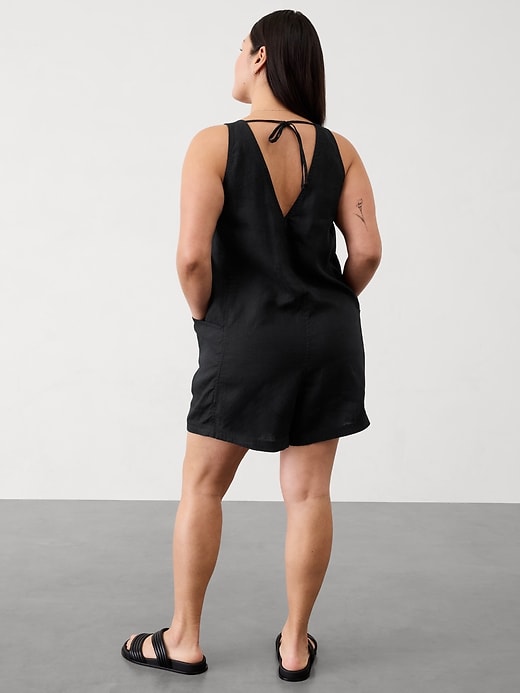 Image number 6 showing, Retreat Linen Romper