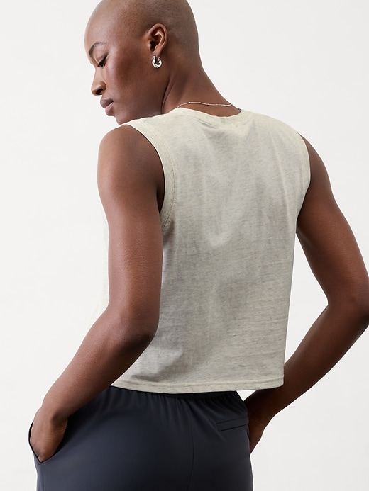 Image number 5 showing, True Cotton Crop Tank