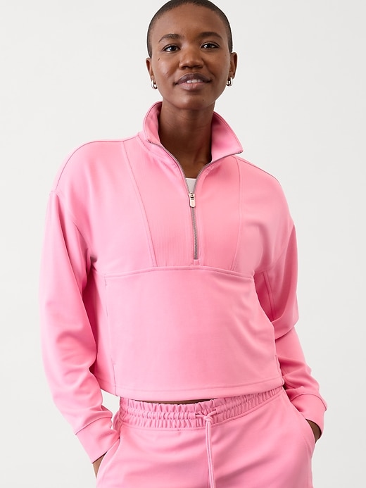 Image number 5 showing, Seasoft Rib 1/4 Zip Popover