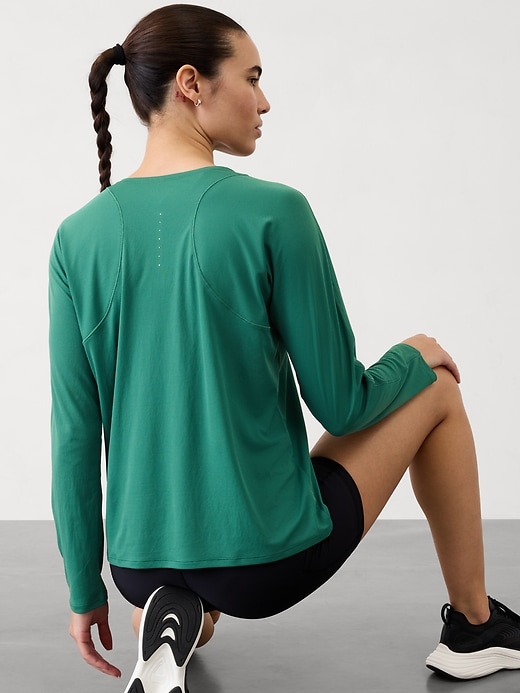 Image number 7 showing, Grid Knit Top