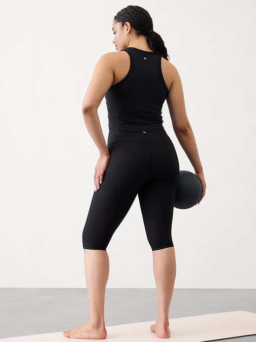 Image number 2 showing, Transcend High Rise Rib Crop Legging