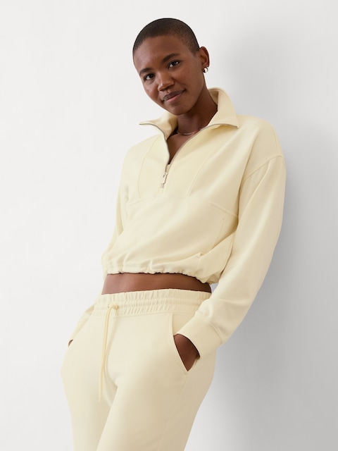 Seasoft Rib 1/4 Zip Popover - Glow