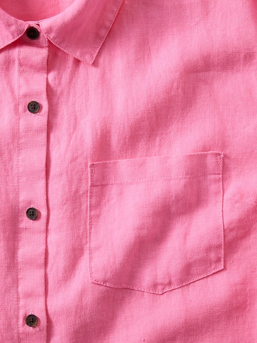 Image number 3 showing, Retreat Linen Short Sleeve Shirt