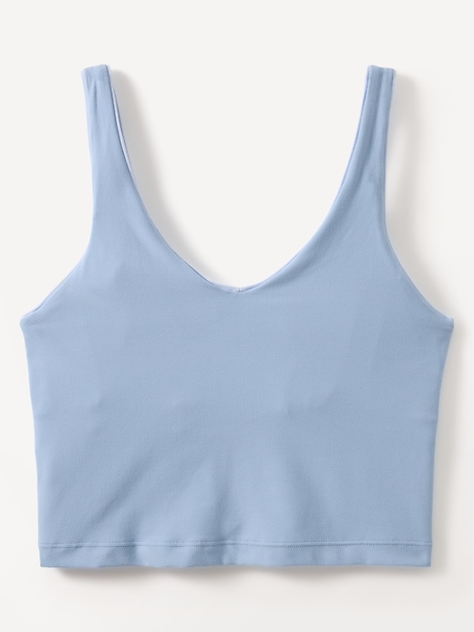 Image number 3 showing, Transcend Tipped V Crop Sports Bra A-C