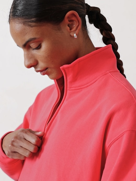 Image number 4 showing, Forever Fleece 1/4 Zip Sweatshirt