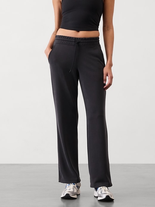 Image number 1 showing, Seasoft Mid Rise Straight Pant