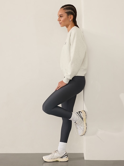 Image number 5 showing, Athleta Embroidered Crew Sweatshirt