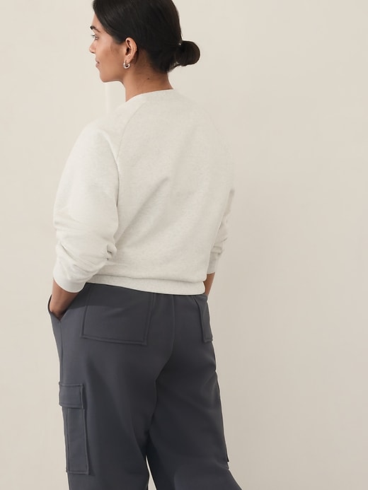 Image number 4 showing, Athleta Embroidered Crew Sweatshirt