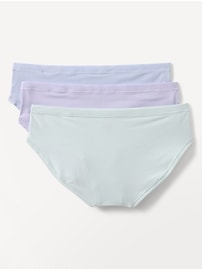 Image number 2 showing, Athleta Girl Right Moves Cotton Bikini Underwear 3-Pack