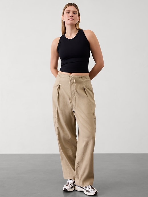 Image number 6 showing, Paradise Mid Rise Straight Leg Cargo Pant