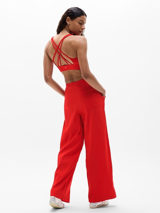 Image number 8 showing, Paradise Mid Rise Wide Leg Pant