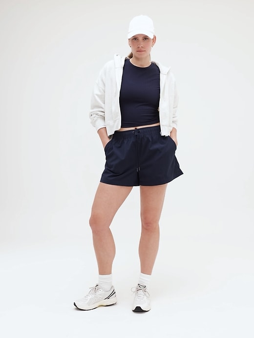 Image number 4 showing, Midday Mid Rise Poplin Short