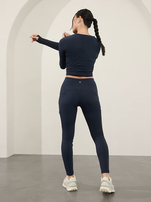 Image number 7 showing, Headlands Hybrid High Rise Cargo Legging