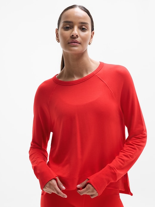Image number 1 showing, Coaster Luxe Recover High Hip Sweatshirt