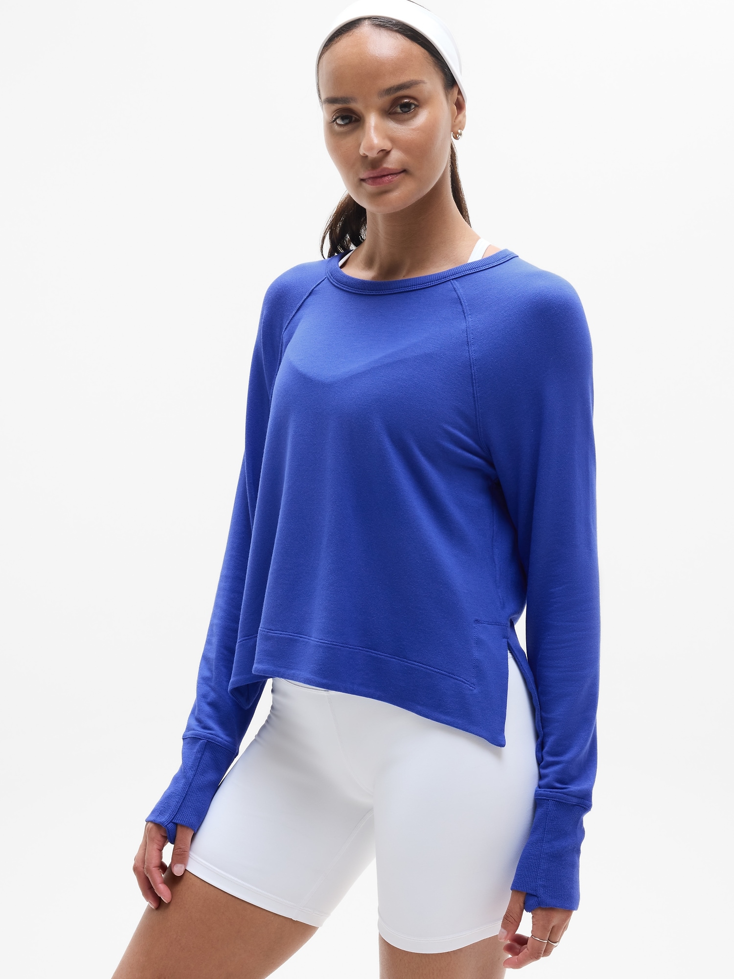 Coaster Luxe Recover High Hip Sweatshirt