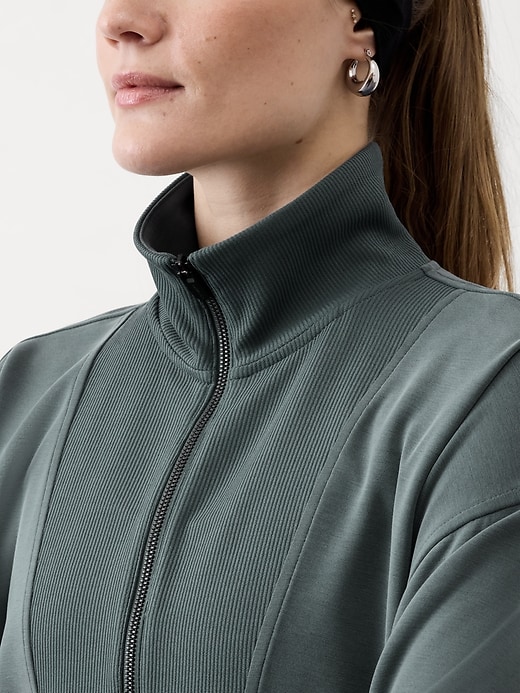 Image number 4 showing, Seasoft Rib 1/4 Zip Popover