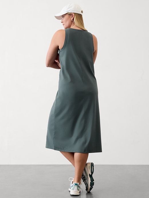 Image number 7 showing, Essential Midi Scoop Dress