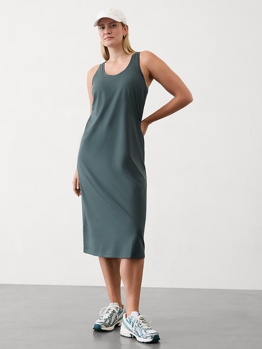 Image number 6 showing, Essential Midi Scoop Dress