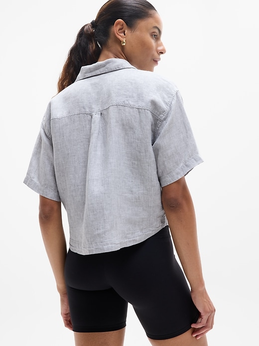 Image number 2 showing, Retreat Linen Short Sleeve Shirt