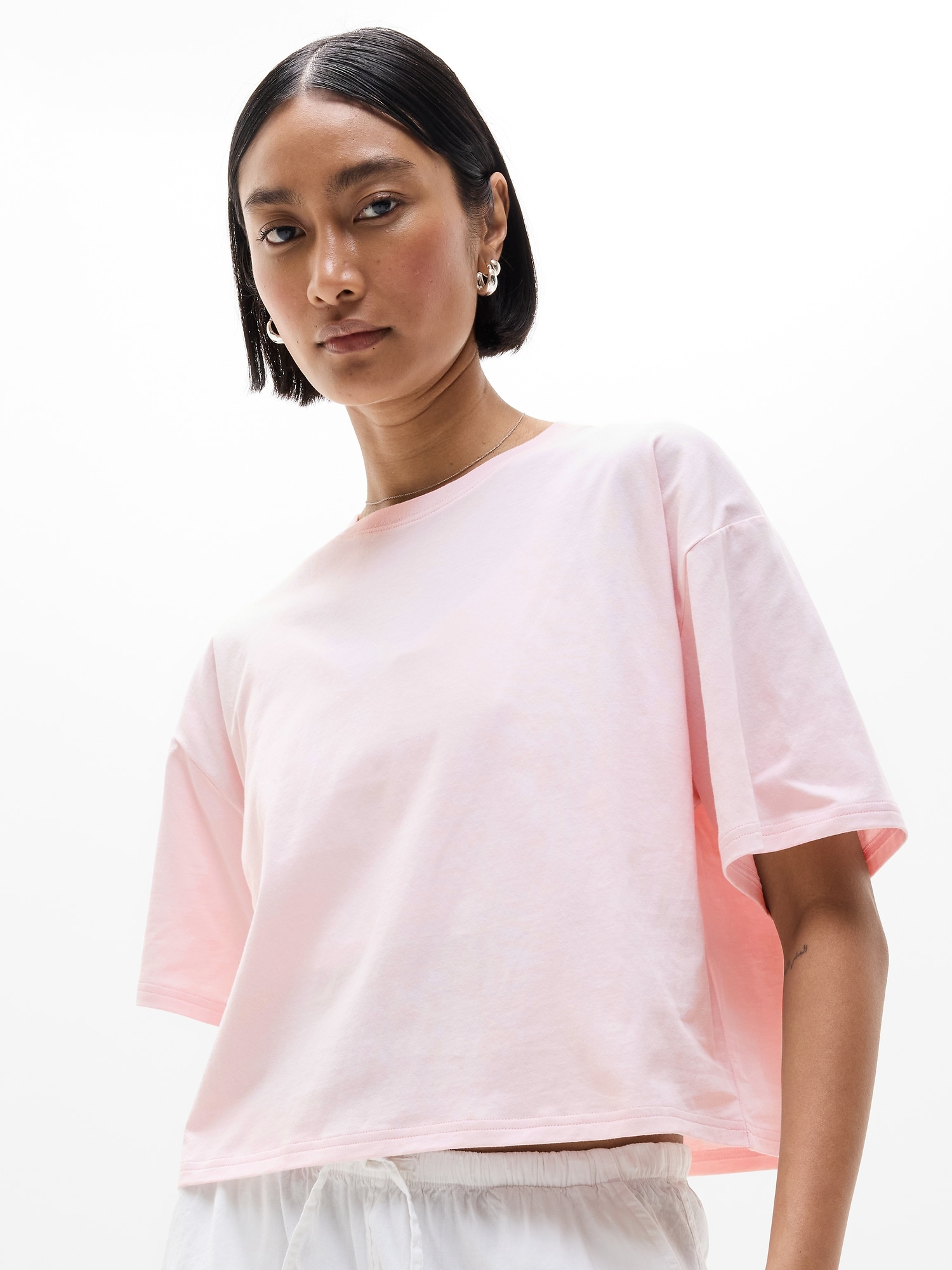 True Cotton Crop Tee