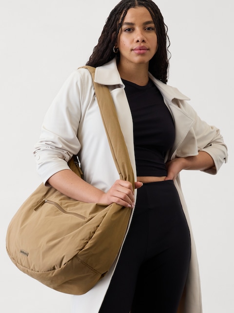 All About Oversized Crossbody Hobo Bag