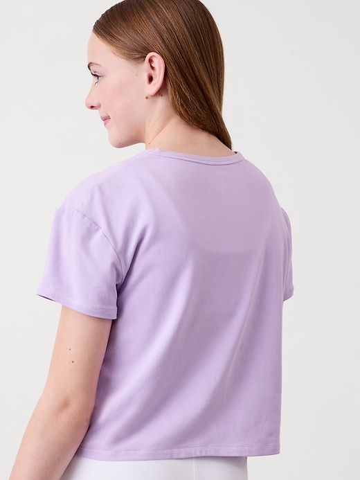 Image number 3 showing, Athleta Girl Right Moves Relaxed Tee