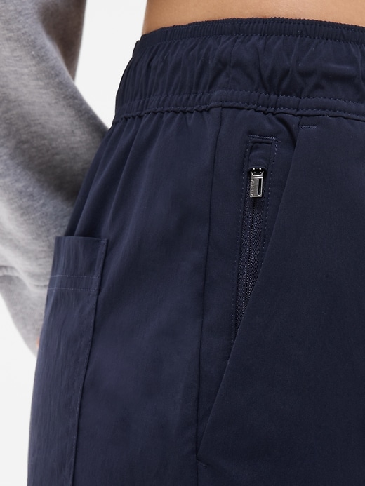Image number 6 showing, Midday Mid Rise Crop Poplin Pant