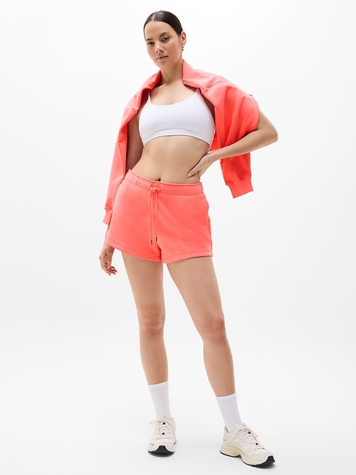 Image number 6 showing, Heavyweight Terry Mid Rise 3" Sportie Short