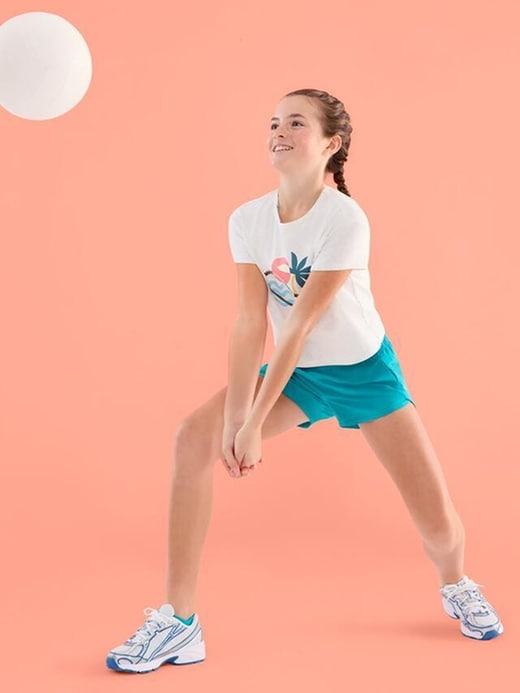 Image number 6 showing, Athleta Girl Right Moves Relaxed Tee