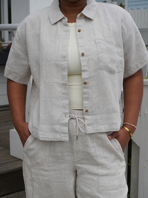 Retreat Linen Short Sleeve Shirt