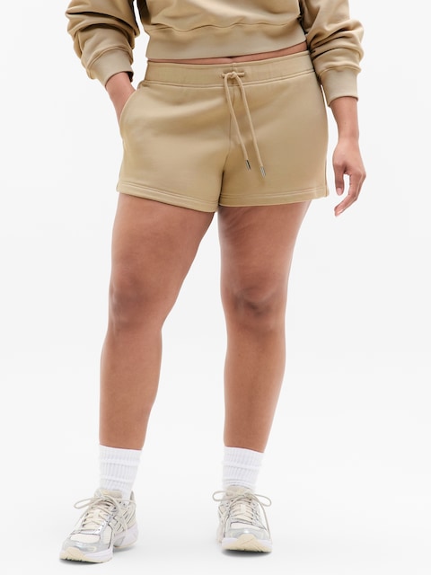 Heavyweight Terry Mid Rise 3" Sportie Short - Beige