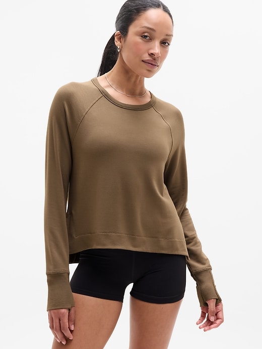 Image number 1 showing, Coaster Luxe Recover High Hip Sweatshirt