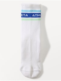 Image number 2 showing, Athleta Girl Everyday Crew Sock 3-Pack