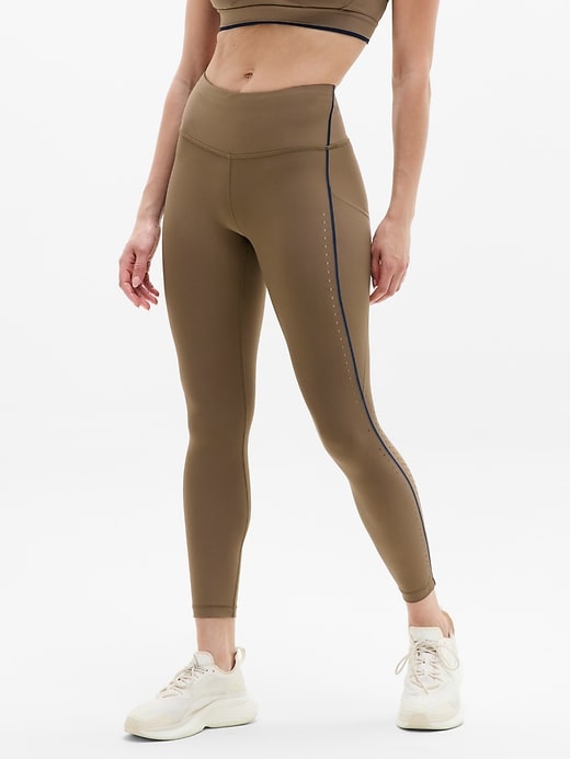 Image number 1 showing, Interval Stash Ultra High Rise Tipped Lasercut 7/8 Legging