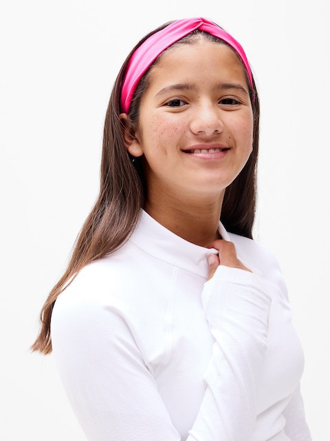 Athleta Girl Ready Or Knot Headband 2-Pack - Pink