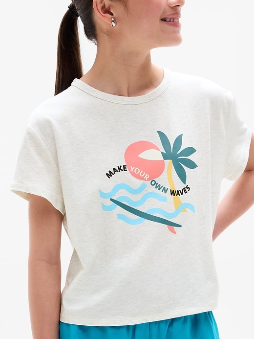 Image number 2 showing, Athleta Girl Right Moves Relaxed Tee