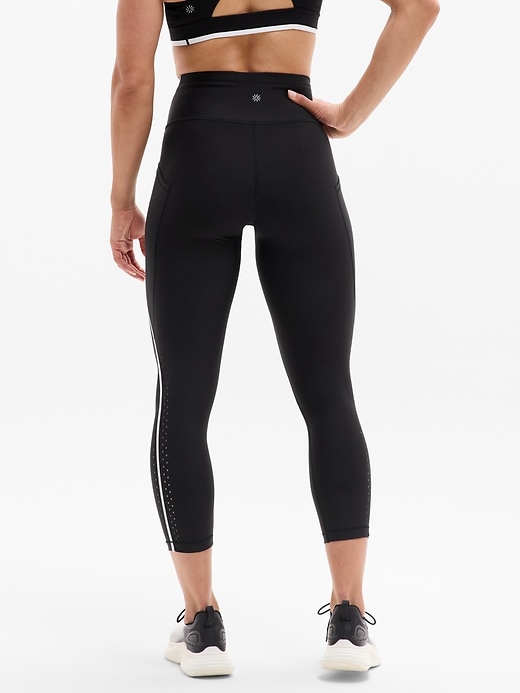 Image number 3 showing, Interval Stash Ultra High Rise Tipped Lasercut 7/8 Legging