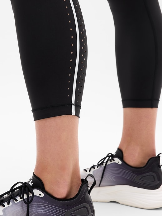Image number 6 showing, Interval Stash Ultra High Rise Tipped Lasercut 7/8 Legging