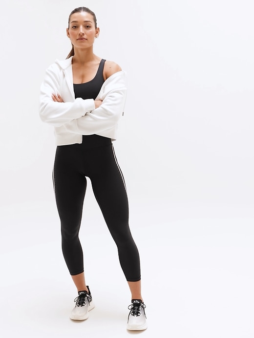Image number 4 showing, Interval Stash Ultra High Rise Tipped Lasercut 7/8 Legging