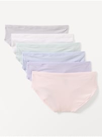 Image number 2 showing, Athleta Girl Right Moves Cotton Bikini Underwear 6-Pack