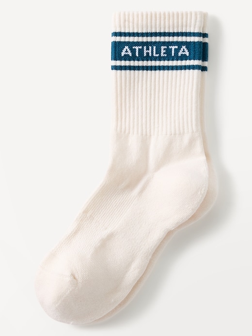 View large product image 1 of 3. Athleta Everyday Crew Sock