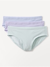 Image number 1 showing, Athleta Girl Right Moves Cotton Bikini Underwear 3-Pack