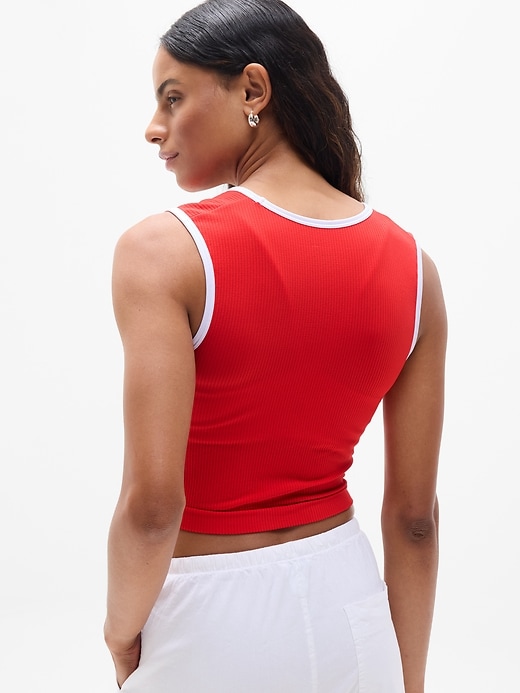 Image number 2 showing, Renew Seamless Square Neck Crop Tank