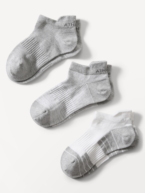 Athleta Girl Everyday Ankle Sock 3-Pack - Quartz