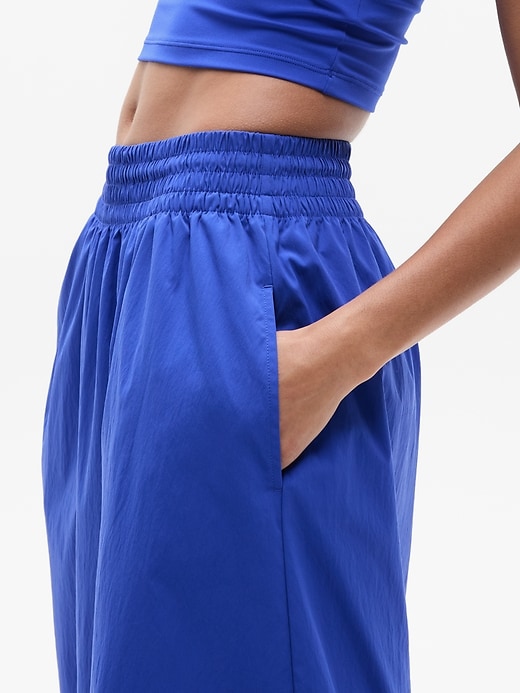 Image number 7 showing, Midday Mid Rise Midi Poplin Skirt